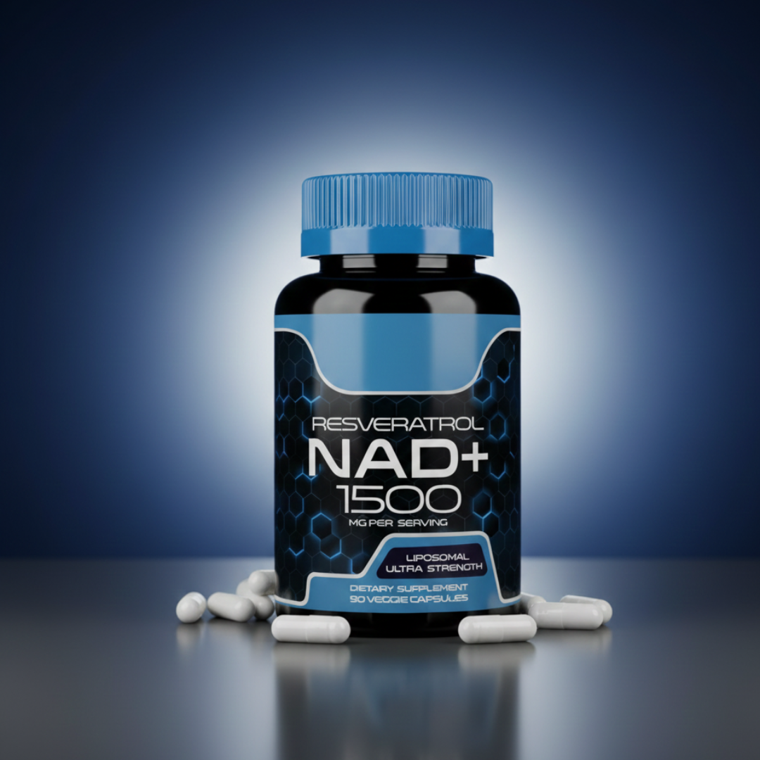 100% NAD Puro Alta Absorción, Salud Celular, Anti Edad y Energía