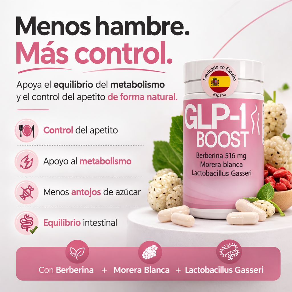GLP1 Balance™ | Control del Apetito y la Ansiedad con Extractos Naturales Reguladores del Metabolism