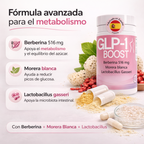 GLP1 Balance™ | Control del Apetito y la Ansiedad con Extractos Naturales Reguladores del Metabolism
