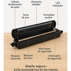 VacuSmart™ 3000 ProSeal | Envasadora al vacío automática 130 W