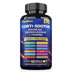 Cortisol Balance Pro™ | Antiestrés Avanzado con Ashwagandha, Magnesio Glicinato y L-Teanina