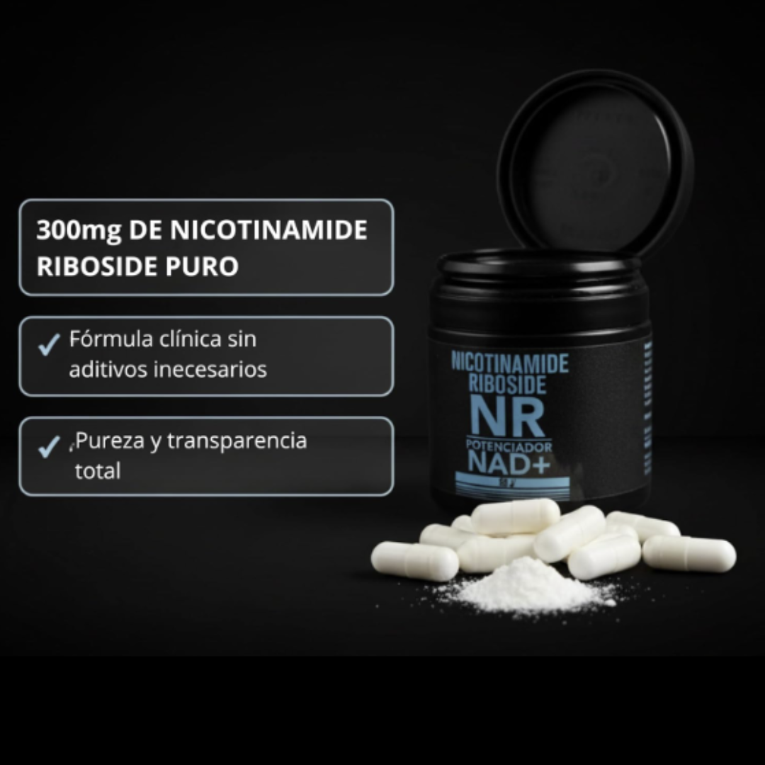 Fixora NR Boost™ NAD+ | Energía Celular y Vitalidad con Nicotinamida Ribósido (NR)