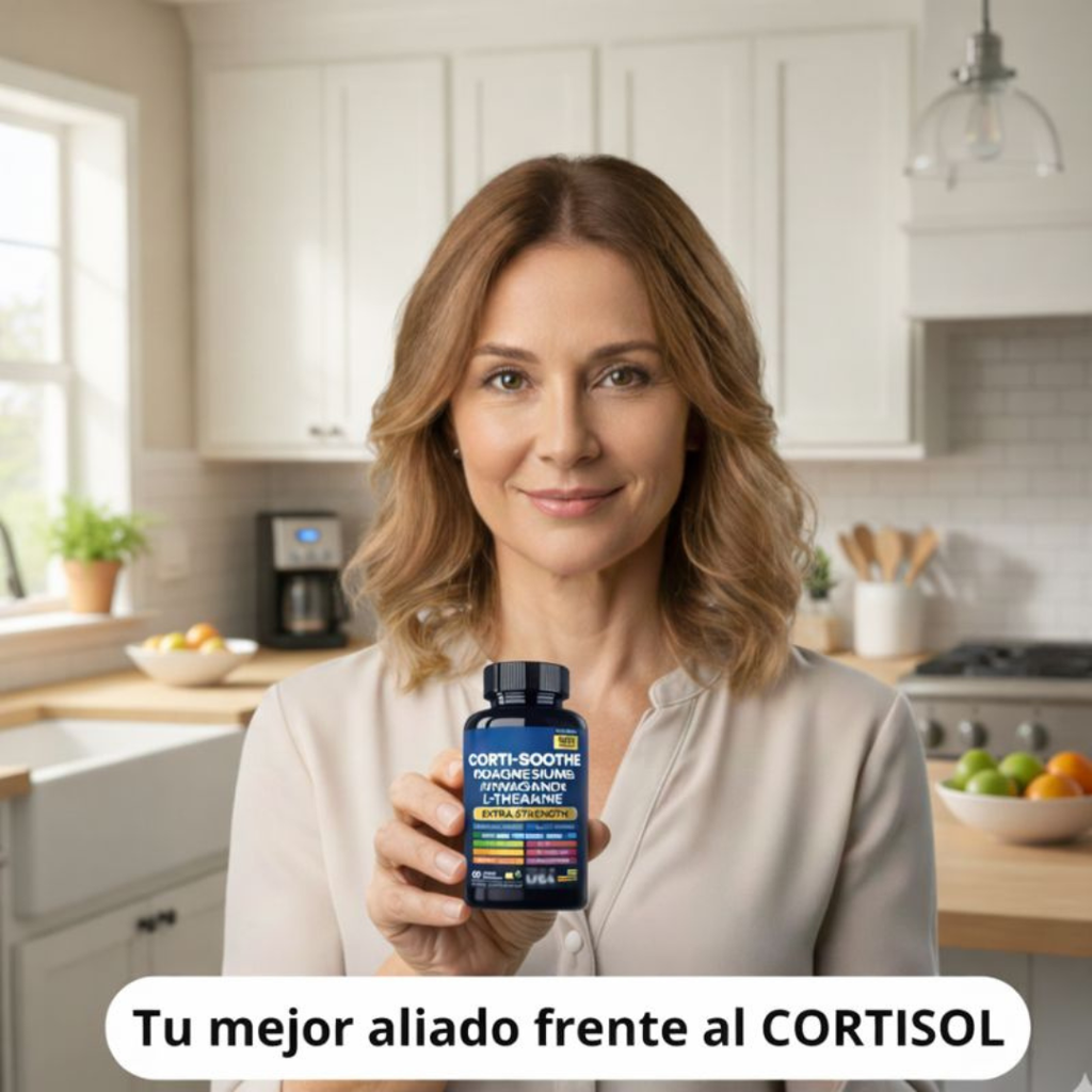 Cortisol Balance Pro™ | Antiestrés Avanzado con Ashwagandha, Magnesio Glicinato y L-Teanina