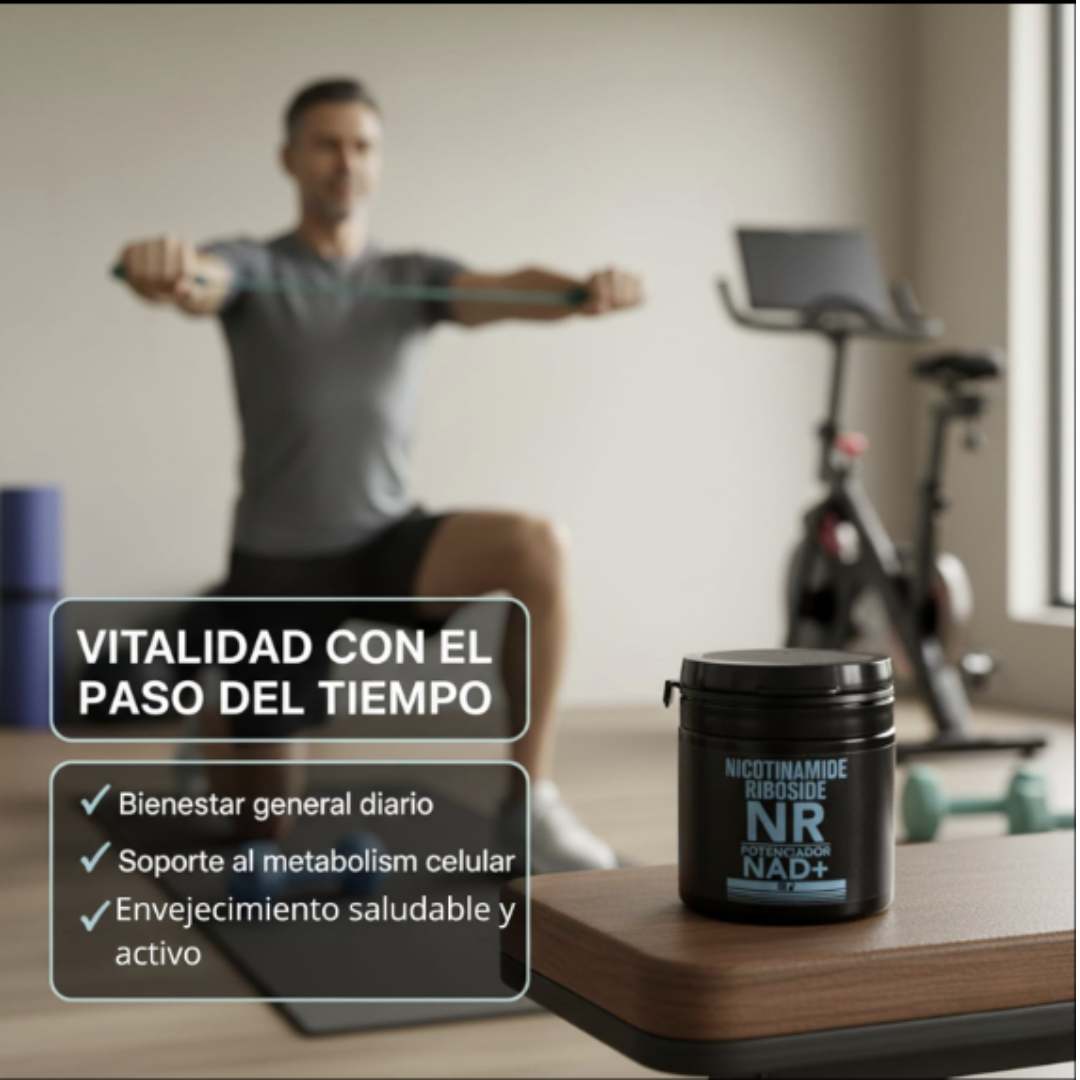 Fixora NR Boost™ NAD+ | Energía Celular y Vitalidad con Nicotinamida Ribósido (NR)