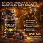 Shilajit Vital Gold™ Gummies | Impulso Natural de Energía y Resistencia