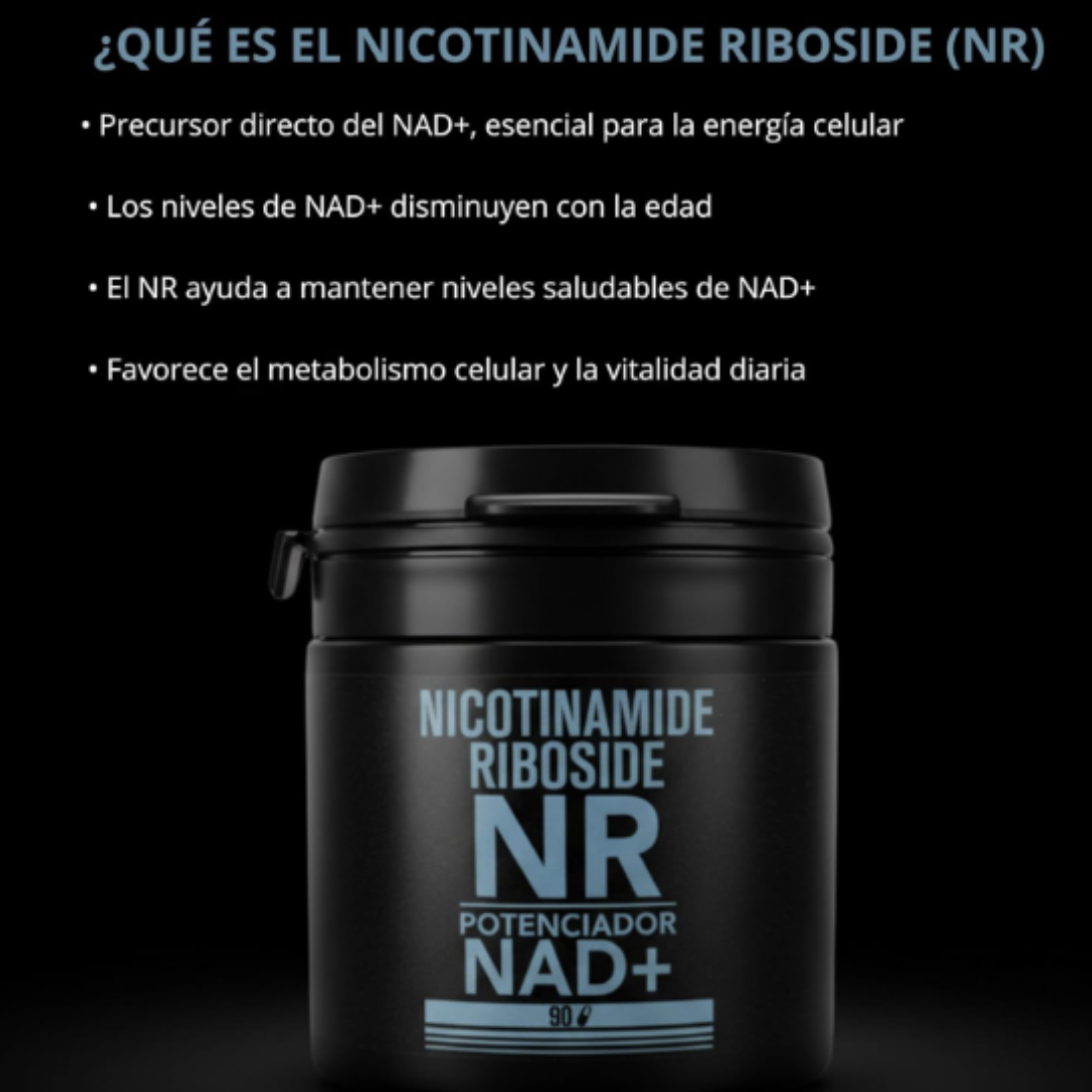 Fixora NR Boost™ NAD+ | Energía Celular y Vitalidad con Nicotinamida Ribósido (NR)